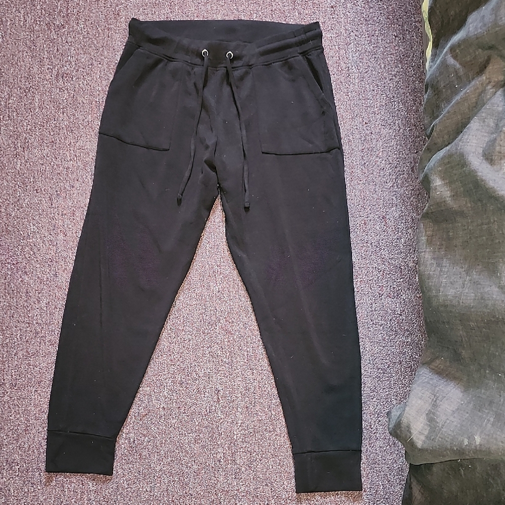 Black Capri "Jogger" Pants